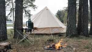 What Is the Difference Between Glamping and Camping in Suffolk?