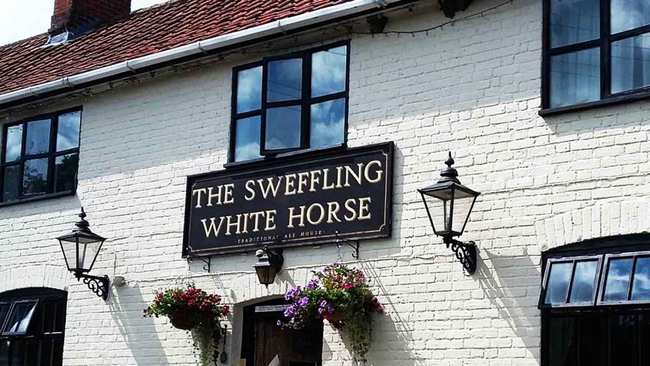The Sweffling White Horse